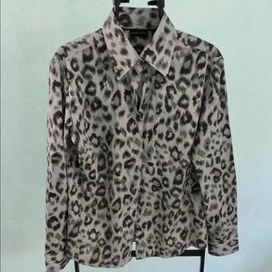 Trending leopard print blouse